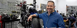 Business Owner Smiling 