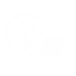 Icon with gears 