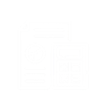 Icon of a contract and calculator.